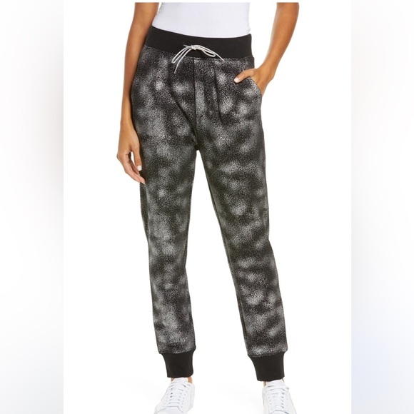 UGG Erika Relaxed Joggers Black Metallic Size XL - Picture 1 of 5